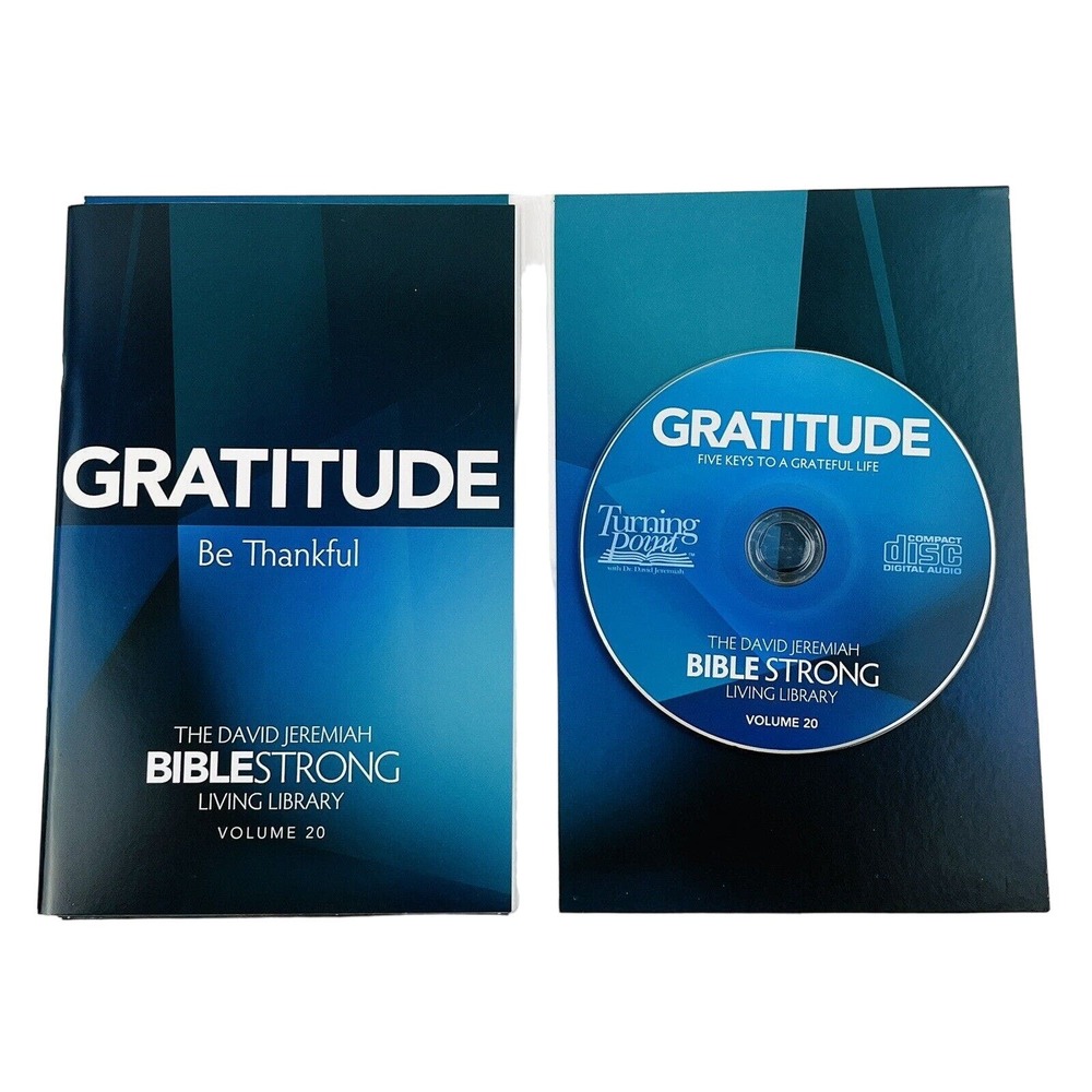 BibleStrong Volume 20 Gratitude CD & Booklet Dr. David Jeremiah Living Library